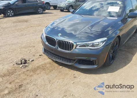 2016 BMW 750I xDrive from USA, damaged, VIN WBA7F2C51GG416492